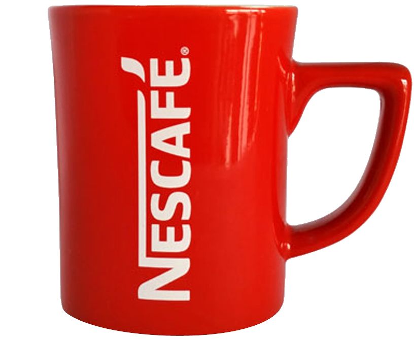 Nescafe red mug coffee PNG    图片编号:16872