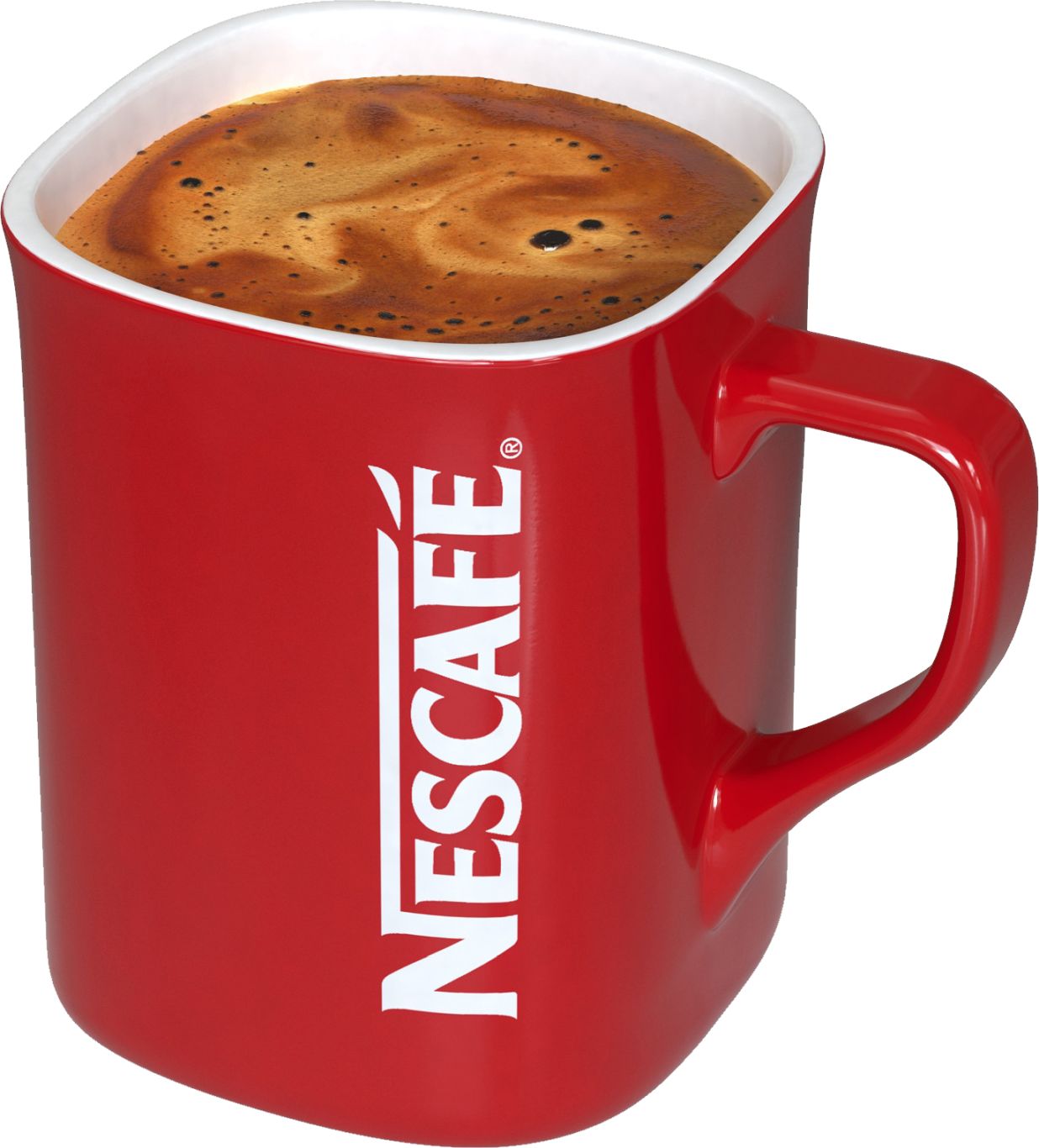 Nescafe red mug coffee PNG    图片编号:16880