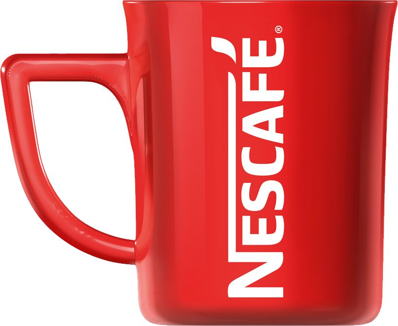 Nescafe red mug coffee PNG    图片编号:16881