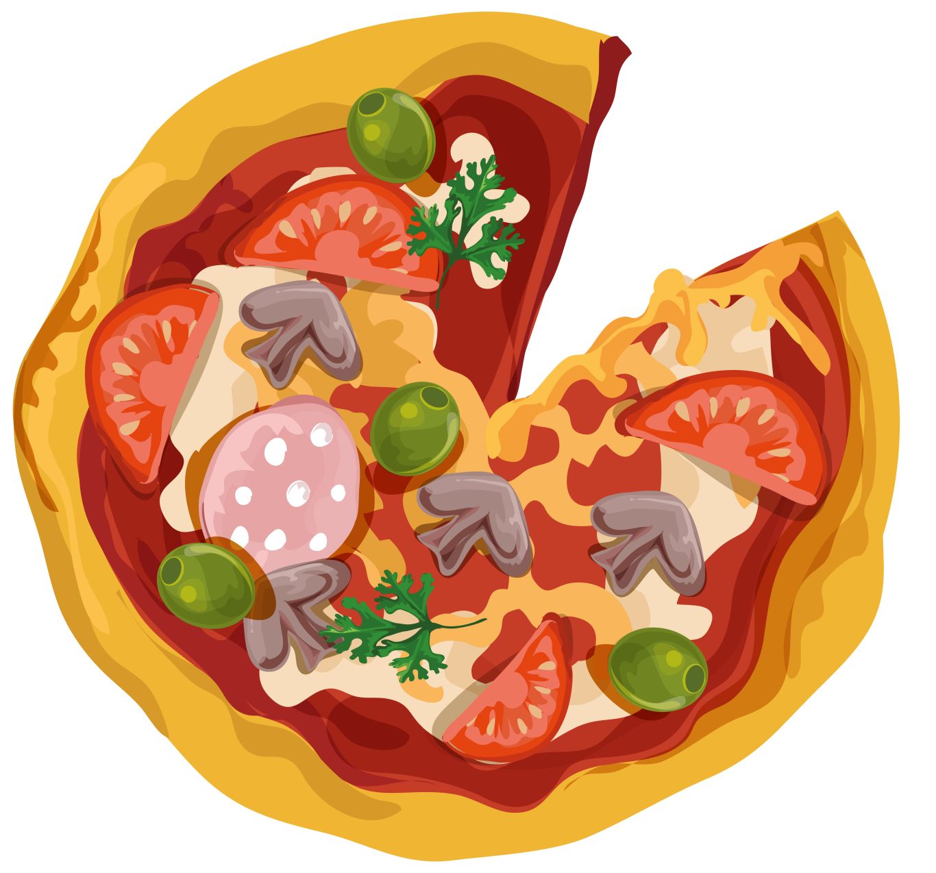 Pizza PNG    图片编号:43976