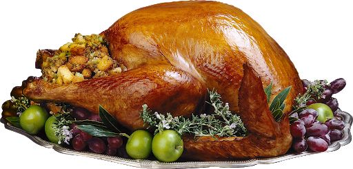 Christmas Turkey PNG    图片编号:98919