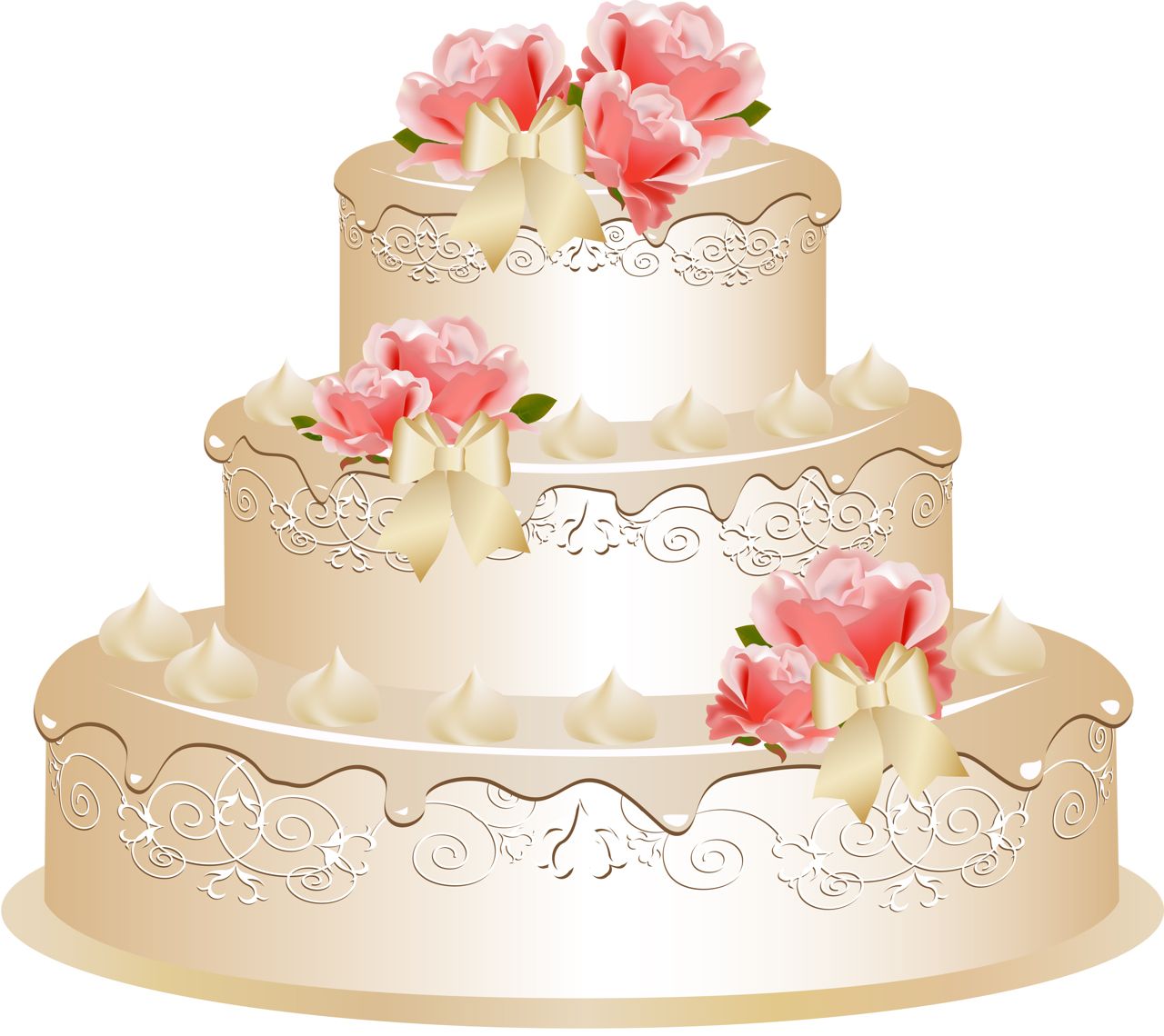 Wedding cake PNG    图片编号:19450