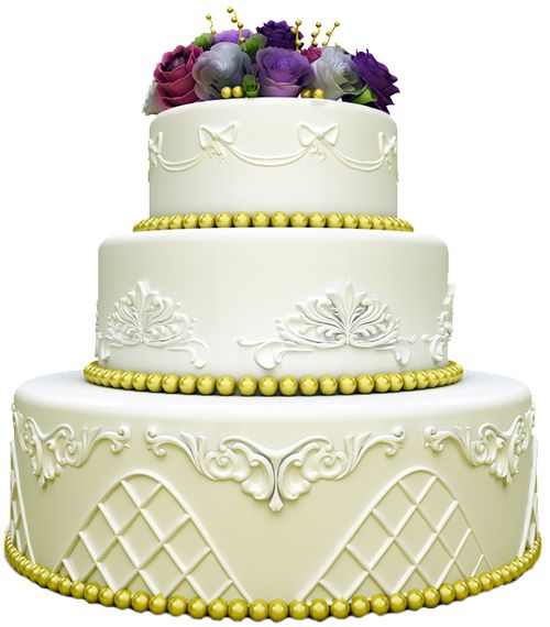 Wedding cake PNG    图片编号:19457