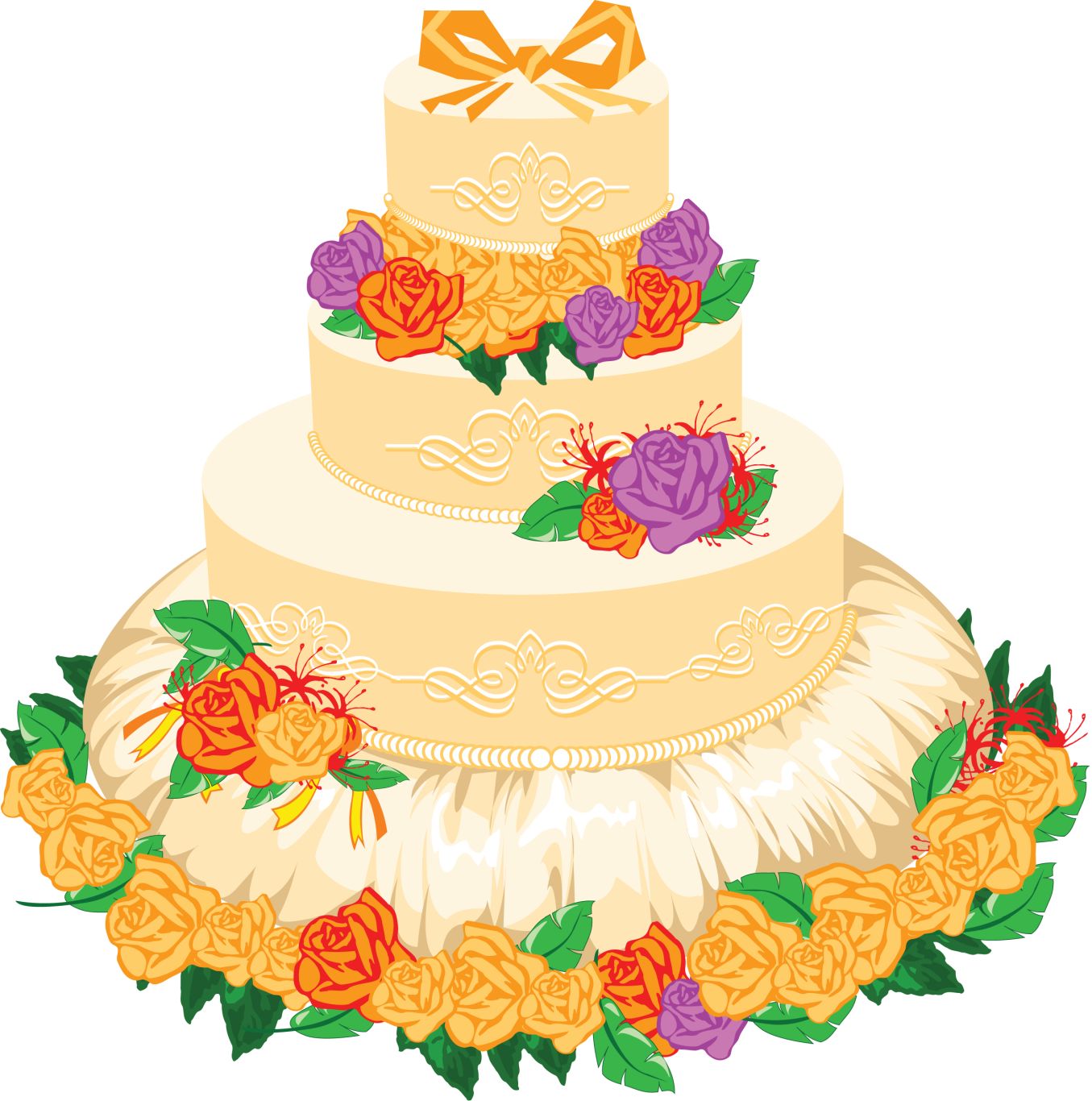 Wedding cake PNG    图片编号:99011
