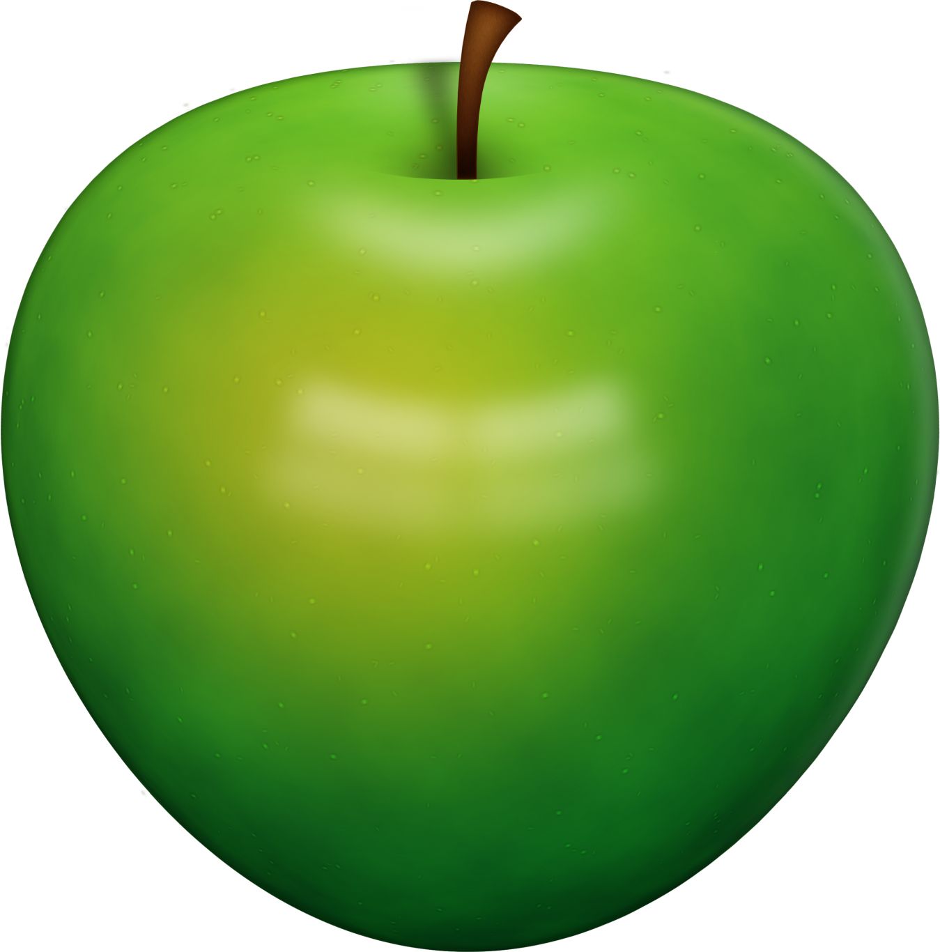 Green apple PNG    图片编号:12488