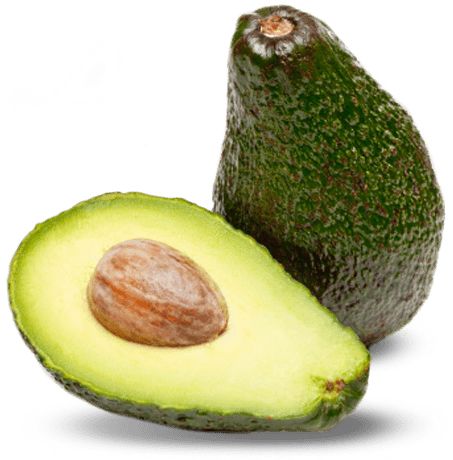Cutted two avocados PNG    图片编号:15516