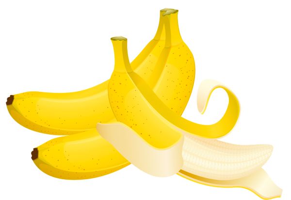 Peeled bananas PNG    图片编号:104251