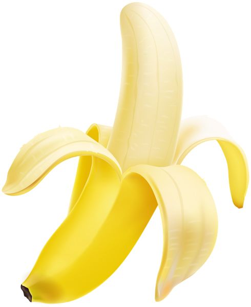 Peeled banana PNG picture    图片编号:104254
