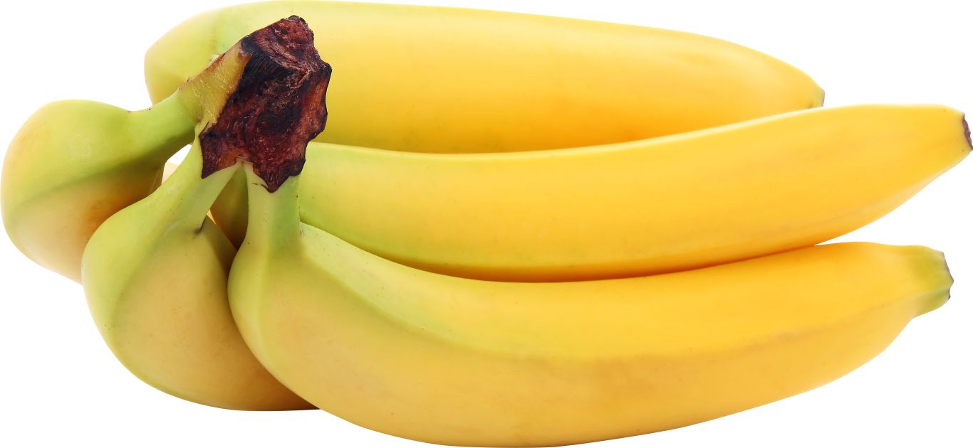 Bananas transparent image PNG    图片编号:104276