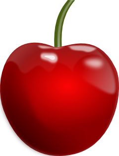 red cherry PNG image, free download    图片编号:628