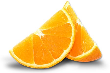 pieces of ripe orange PNG image    图片编号:746