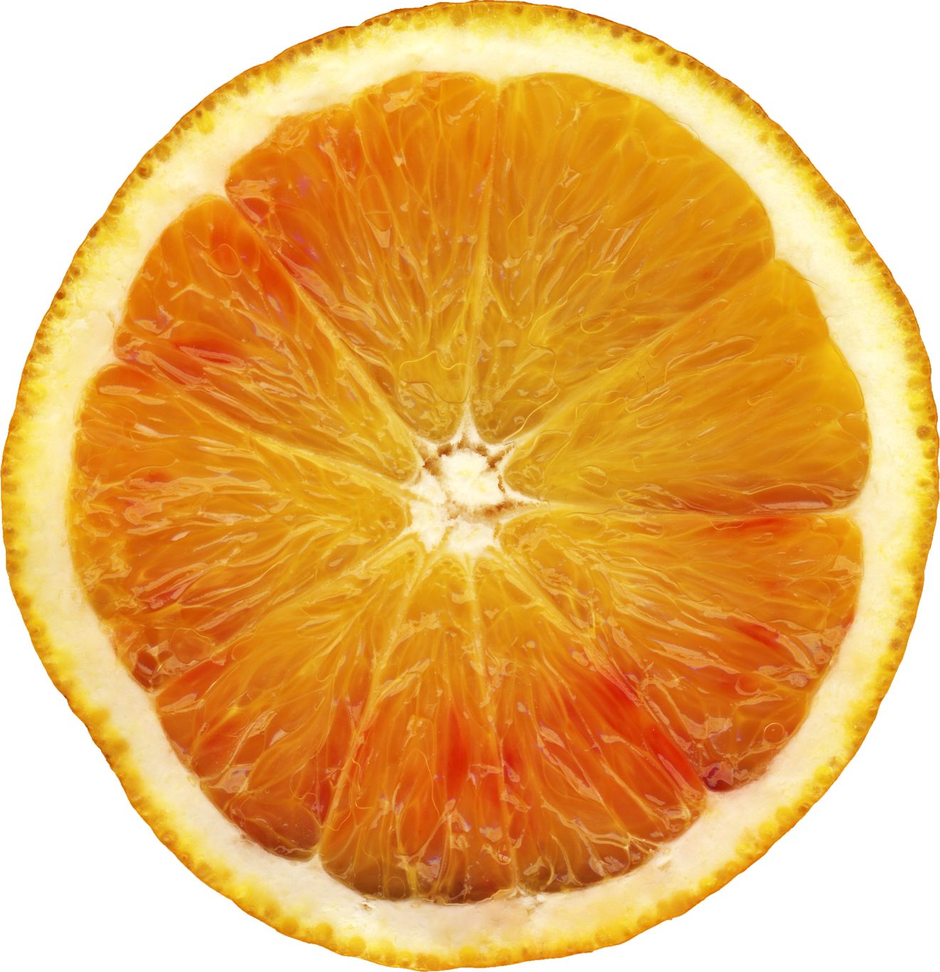 Cut orange PNG    图片编号:812