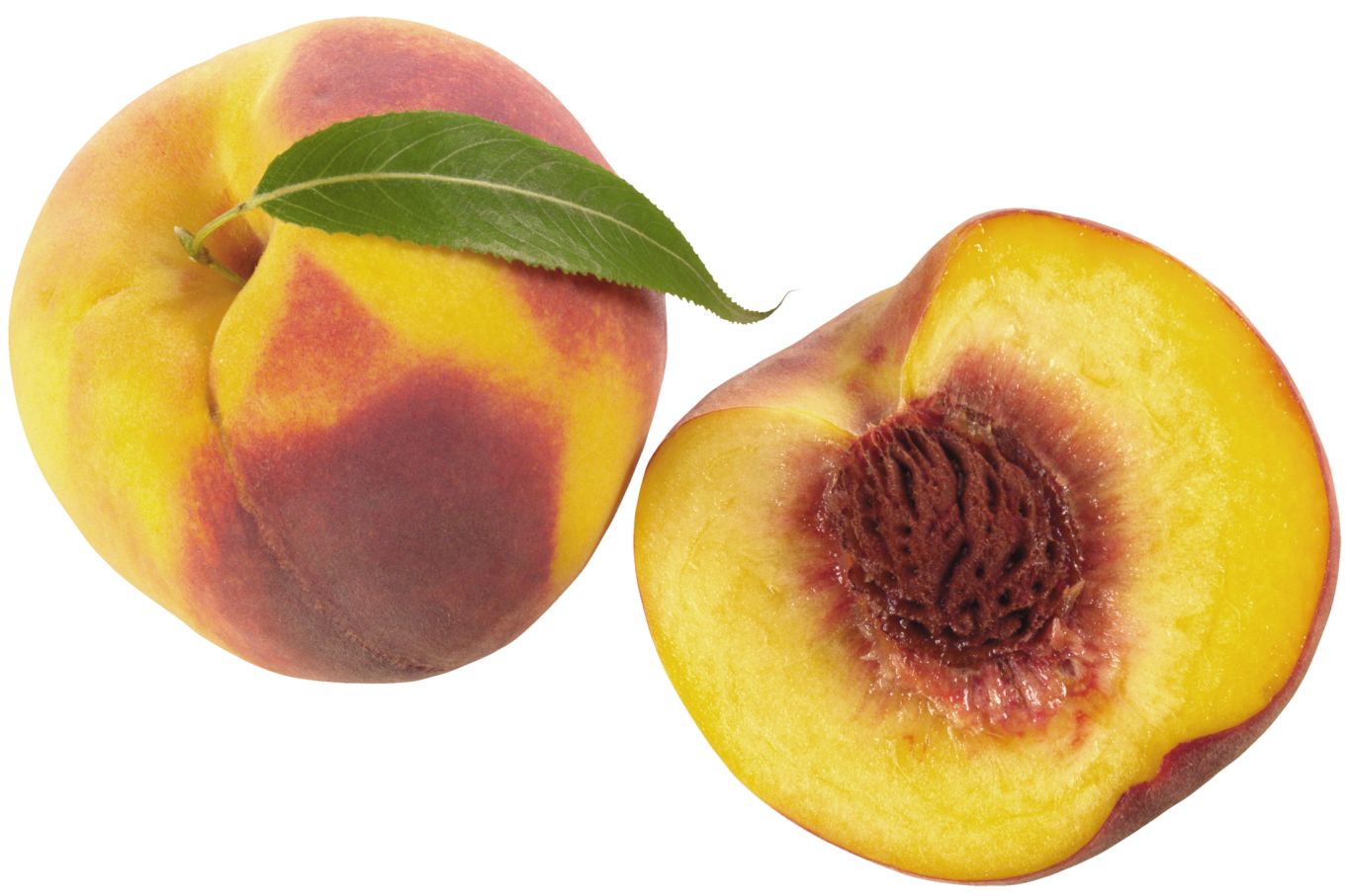 Cutted peaches PNG image    图片编号:4916