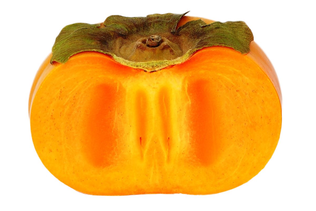 Persimmon cutted PNG image    图片编号:9192