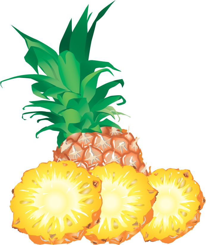 Pineapple PNG image, free download    图片编号:2747