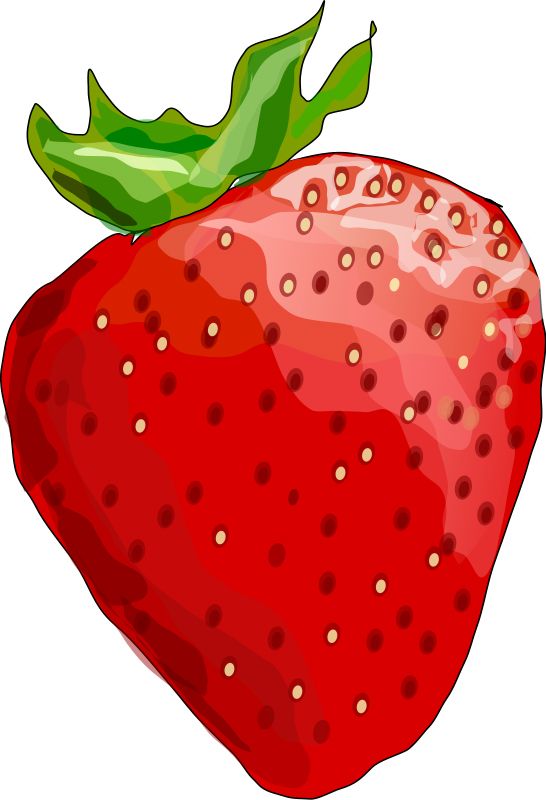 Strawberry rendered PNG    图片编号:2596
