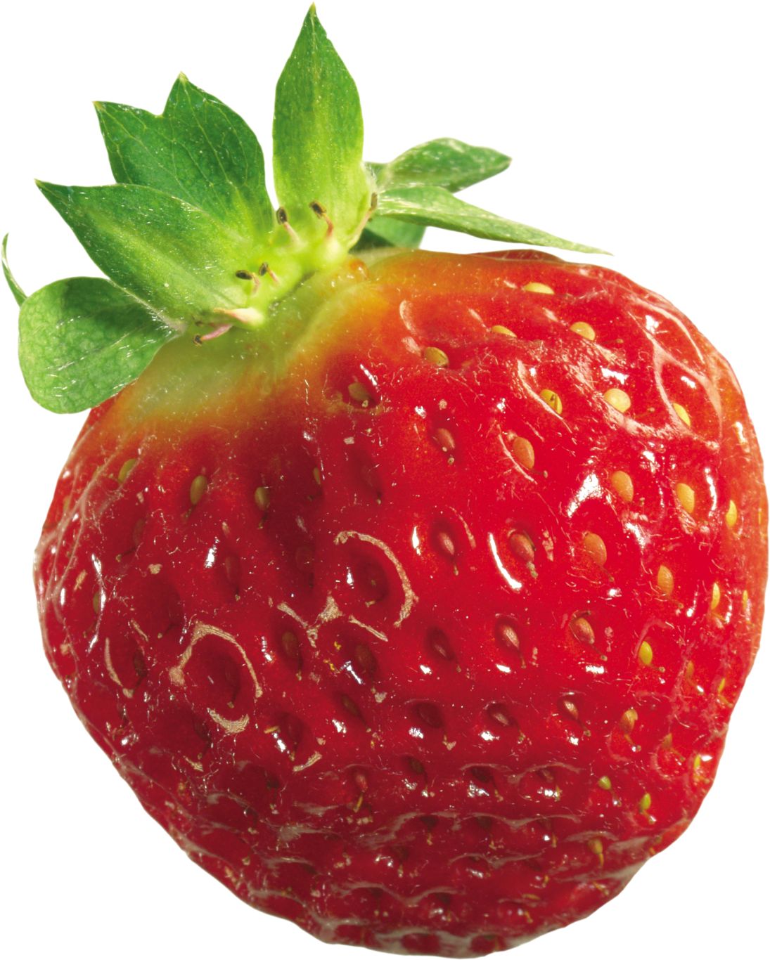 Big red strawberry PNG images    图片编号:2626