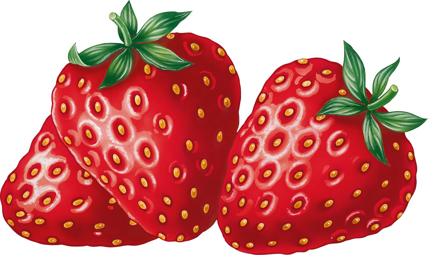 Strawberries PNG image with transparent background    图片编号:2631