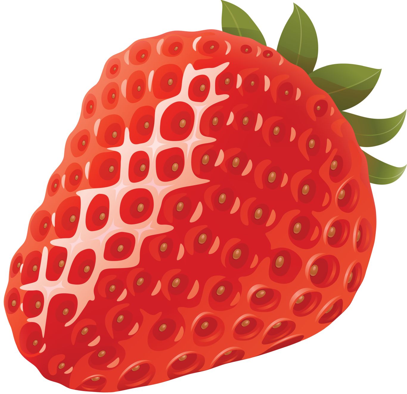red strawberry PNG image    图片编号:71
