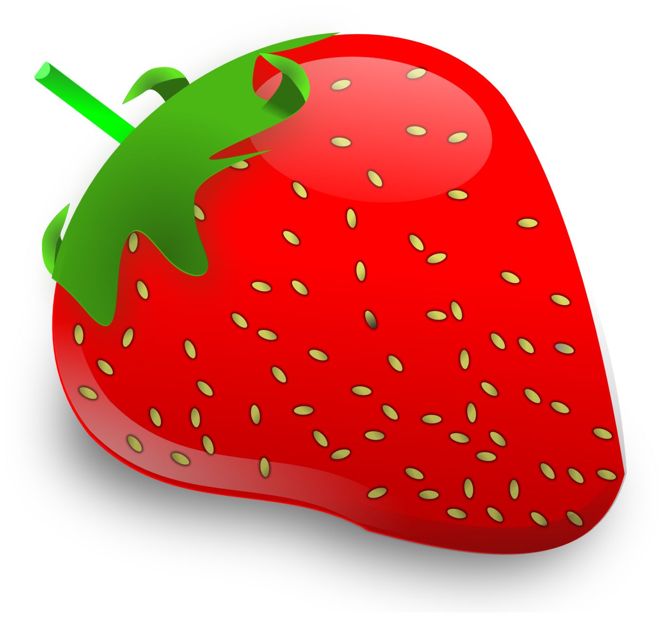 big red strawberry PNG    图片编号:84