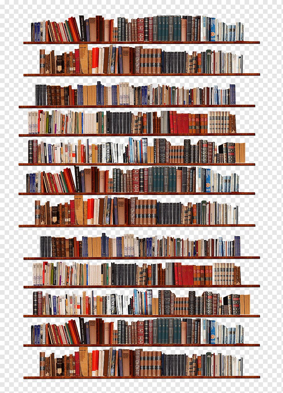 Bookshelf, bookcase PNG    图片编号:107148