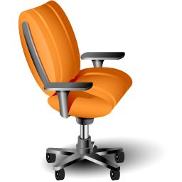 Office chair PNG image    图片编号:6900
