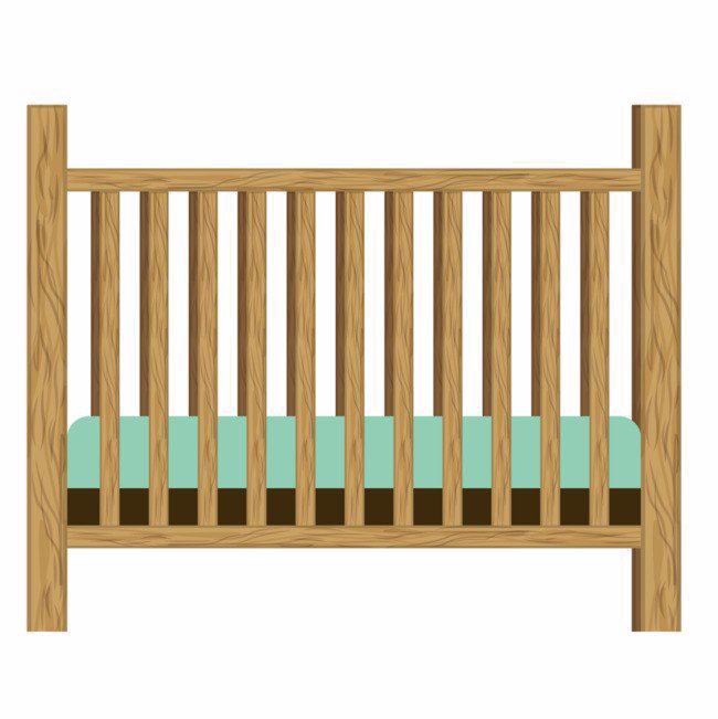 Infant bed, crib PNG    图片编号:106524