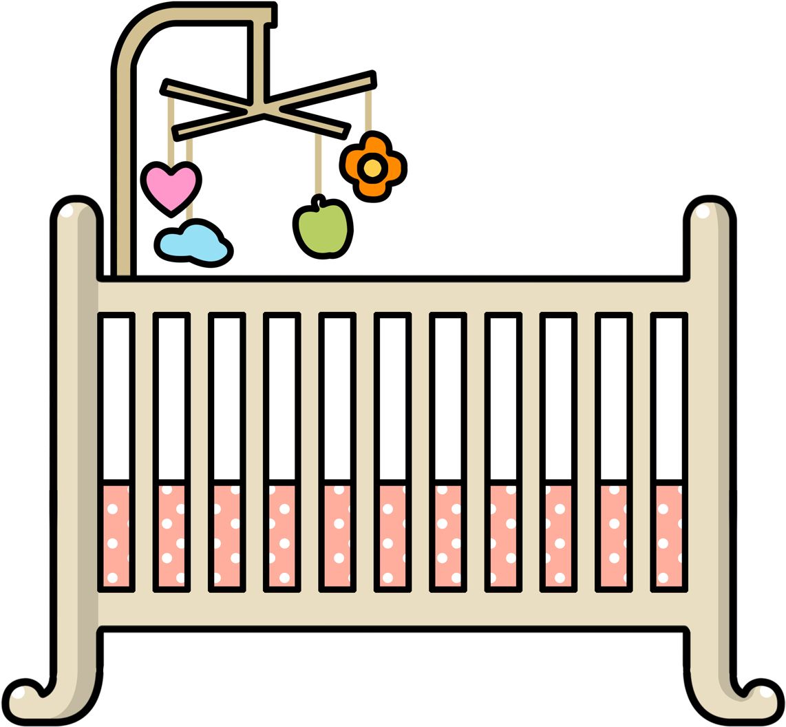 Infant bed, crib PNG    图片编号:106535