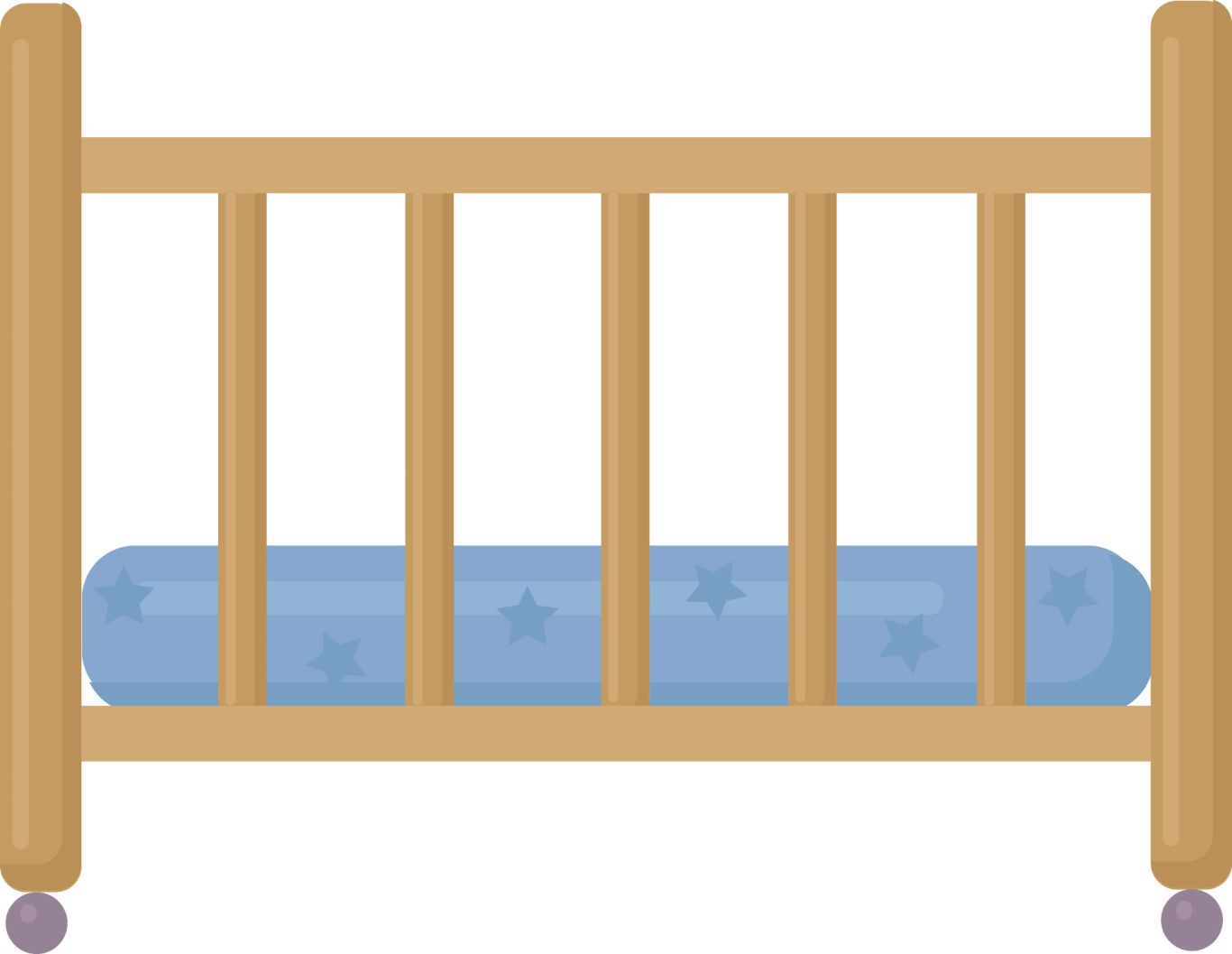 Infant bed, crib PNG    图片编号:106554