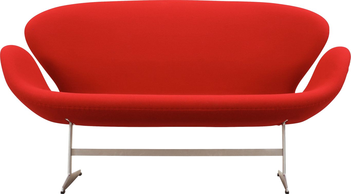 Red sofa PNG image    图片编号:6953