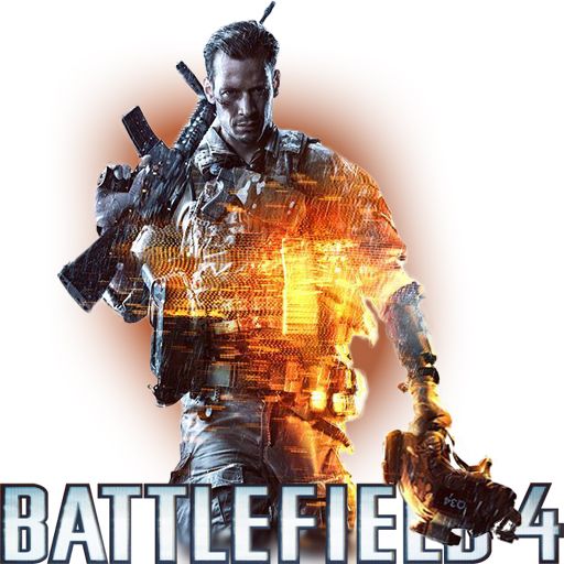 Battlefield 4 logo PNG    图片编号:59918