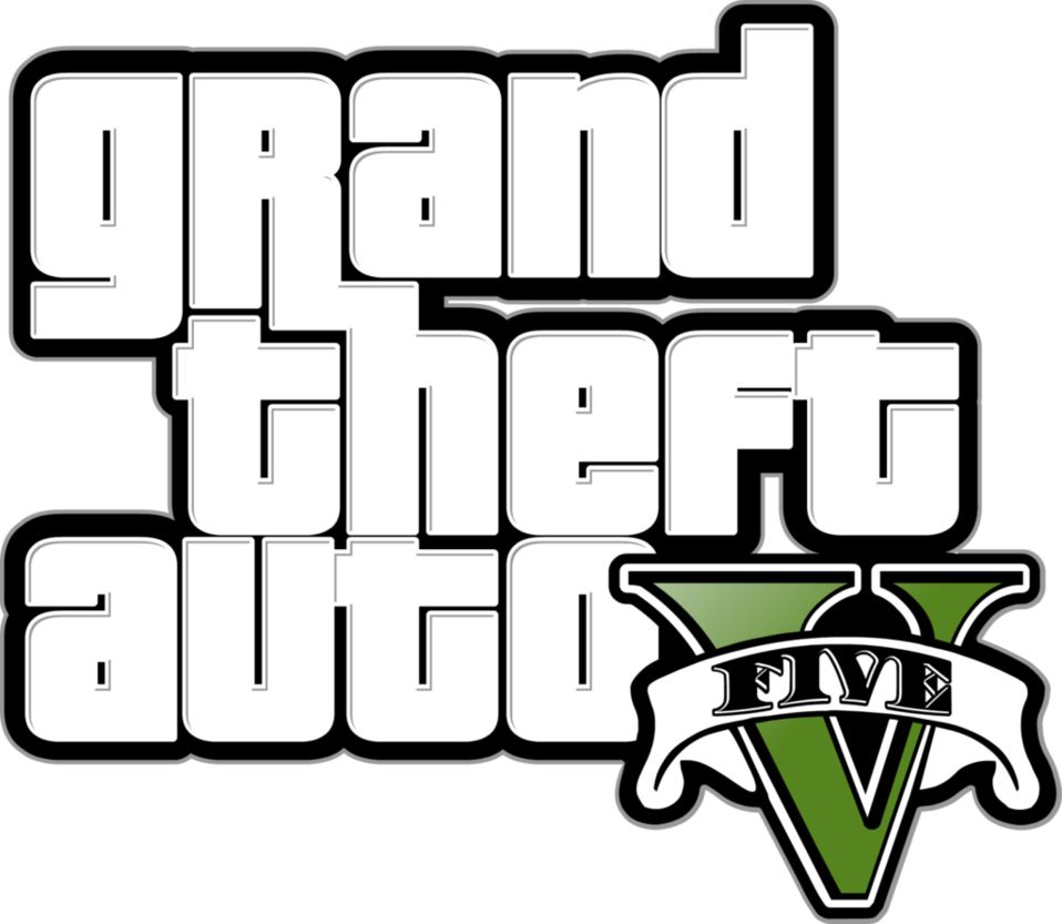 GTA 5 logo PNG    图片编号:92354