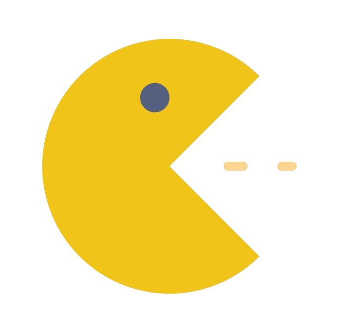 Pac-Man PNG, Pacman PNG    图片编号:73582