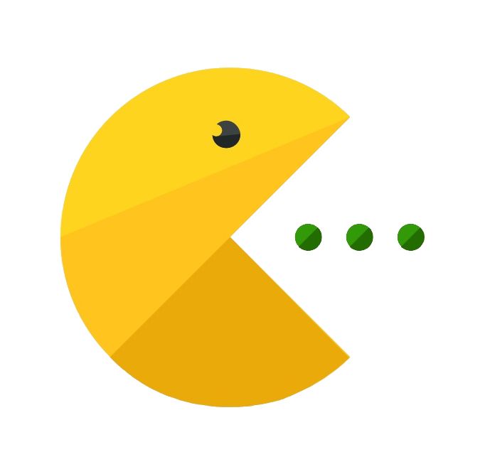 Pac-Man PNG, Pacman PNG    图片编号:73583