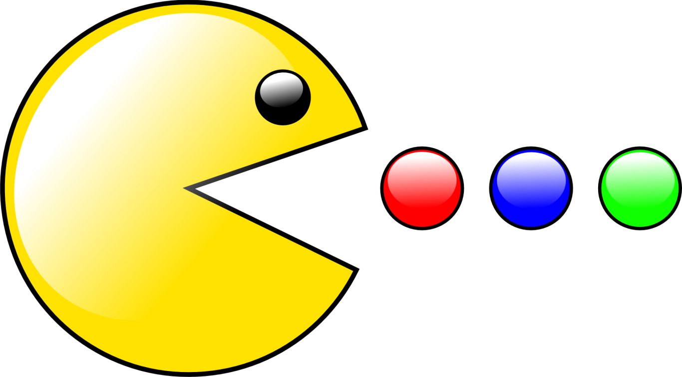 Pac-Man PNG, Pacman PNG    图片编号:73624