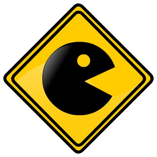 Pac-Man PNG, Pacman PNG    图片编号:73655