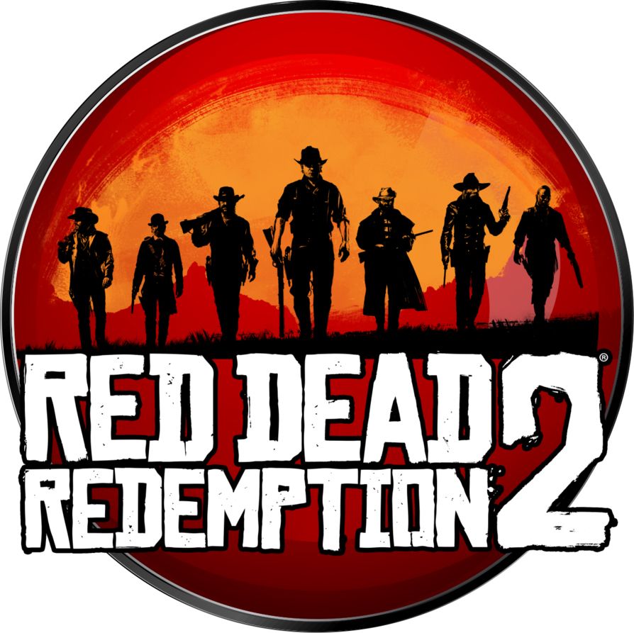 Red Dead Redemption 2 logo PNG    图片编号:91099