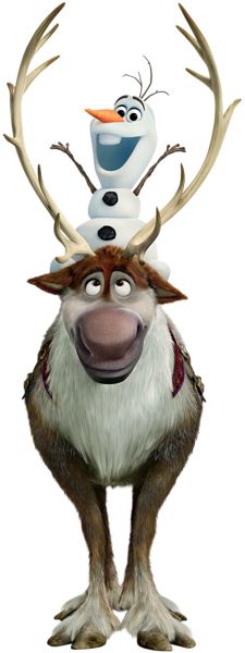 Frozen Sven and Olaf PNG    图片编号:86930