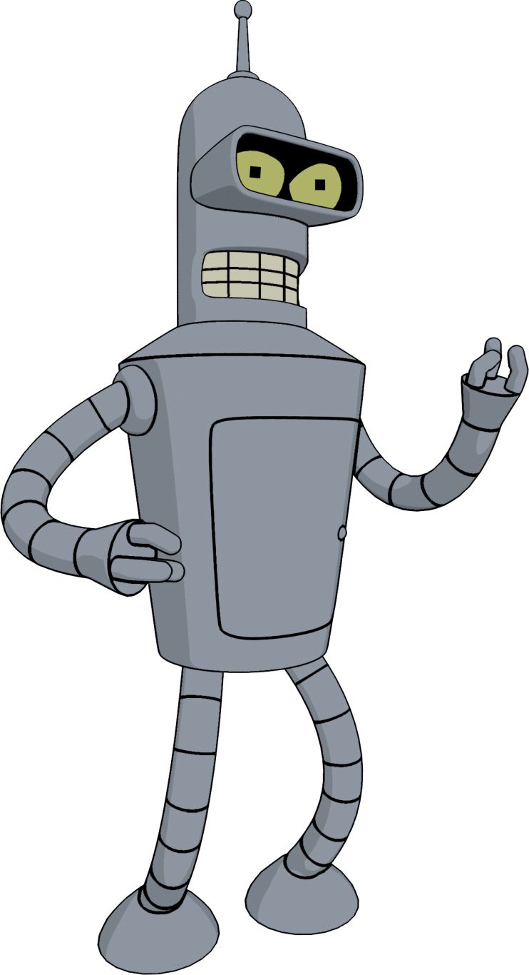 Futurama Bender PNG    图片编号:31215