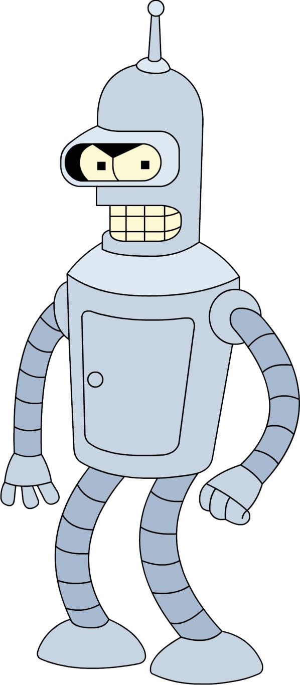 Futurama Bender PNG    图片编号:31223