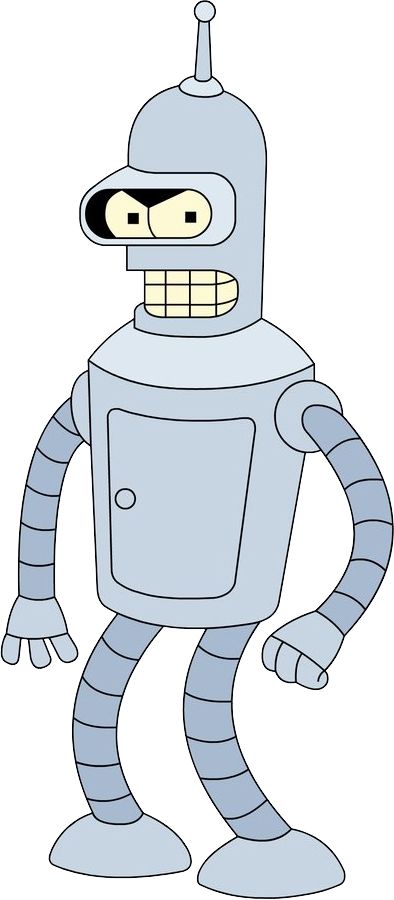 Futurama Bender PNG    图片编号:31201