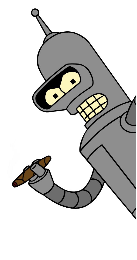Futurama Bender PNG    图片编号:31265