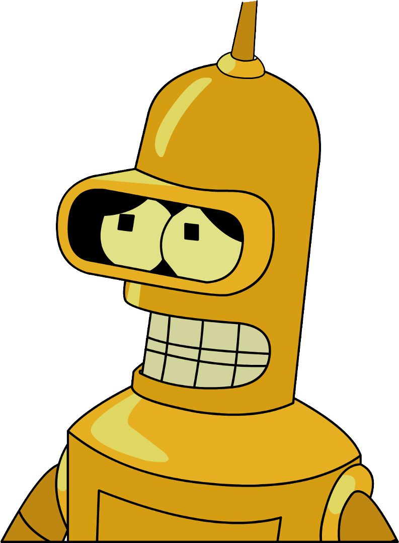 Futurama Bender PNG    图片编号:31293