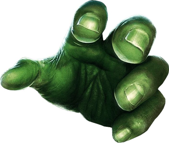 Hulk hand PNG    图片编号:63338