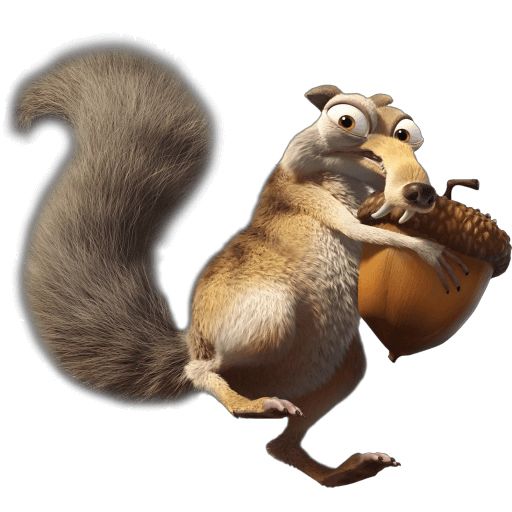 Ice Age squirrel PNG    图片编号:31016