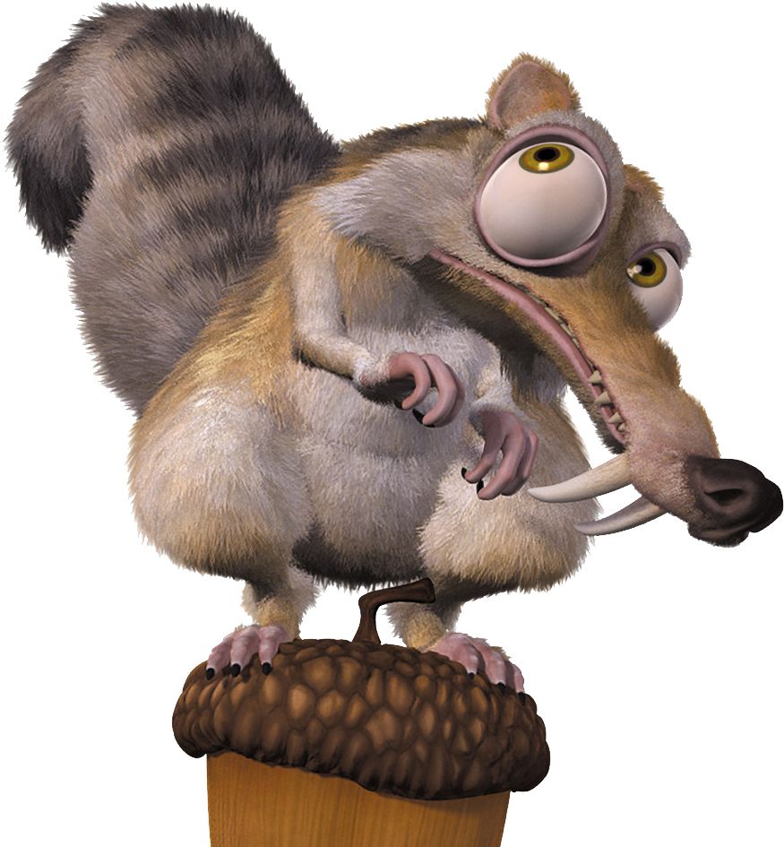 Ice Age squirrel PNG    图片编号:31010