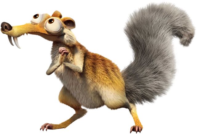 Ice Age squirrel PNG    图片编号:31053