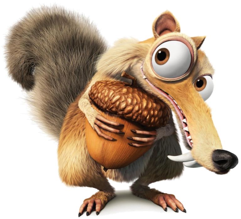 Ice Age squirrel PNG    图片编号:31054