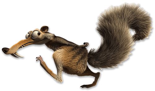 Ice Age squirrel PNG    图片编号:31068