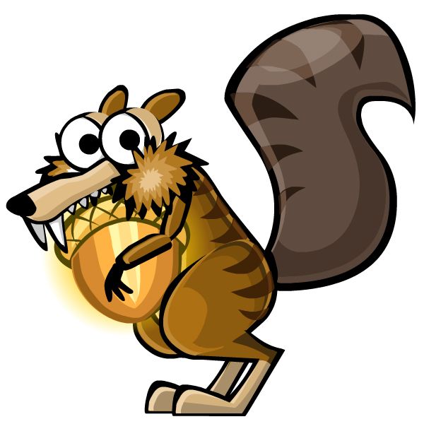 Ice Age squirrel PNG    图片编号:31073